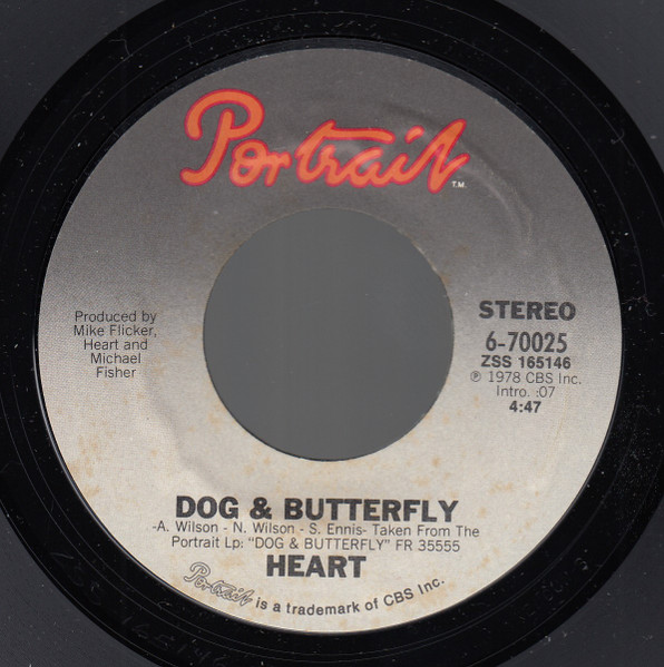 Heart – Dog & Butterfly (1979, Vinyl) - Discogs