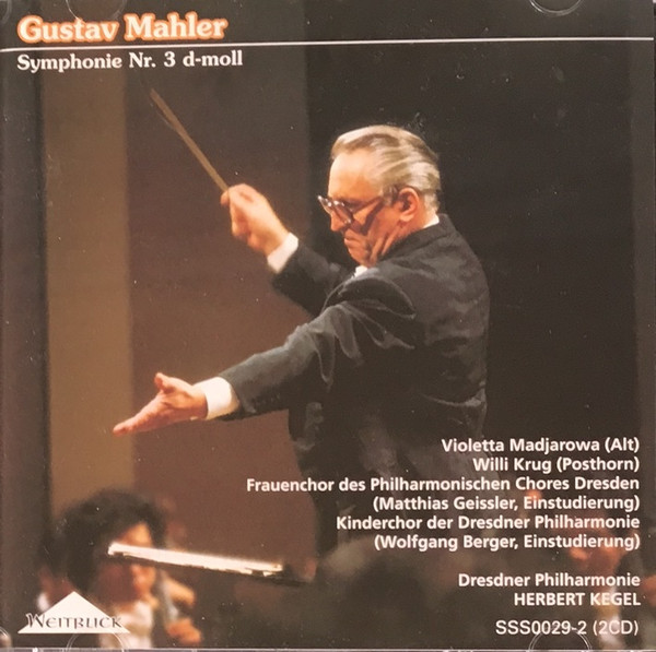Album herunterladen Gustav Mahler, Herbert Kegel - Symphonie Nr 3 d moll