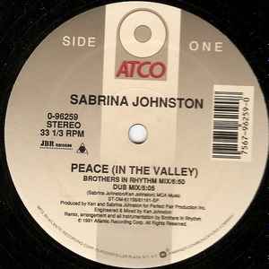 Sabrina Johnston - Peace (In The Valley)