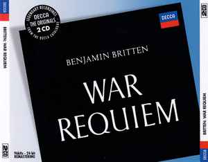 Benjamin Britten - War Requiem album cover