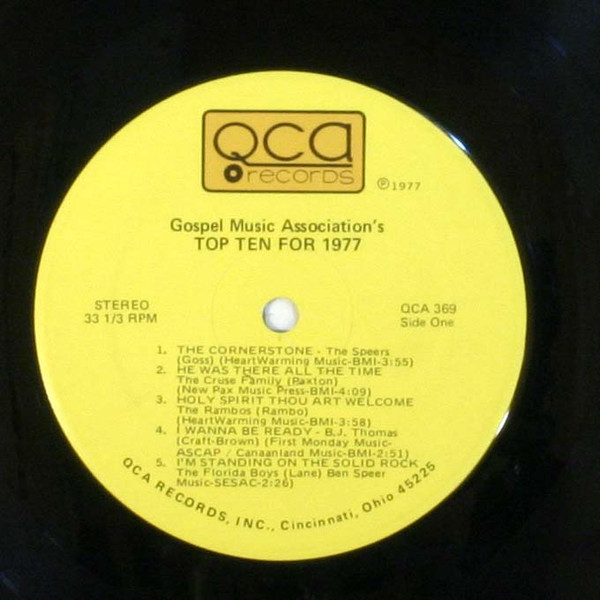 ladda ner album Various - Gospel Music Associations Top Ten For 1977