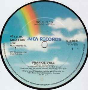 Frankie Valli - Soul album cover