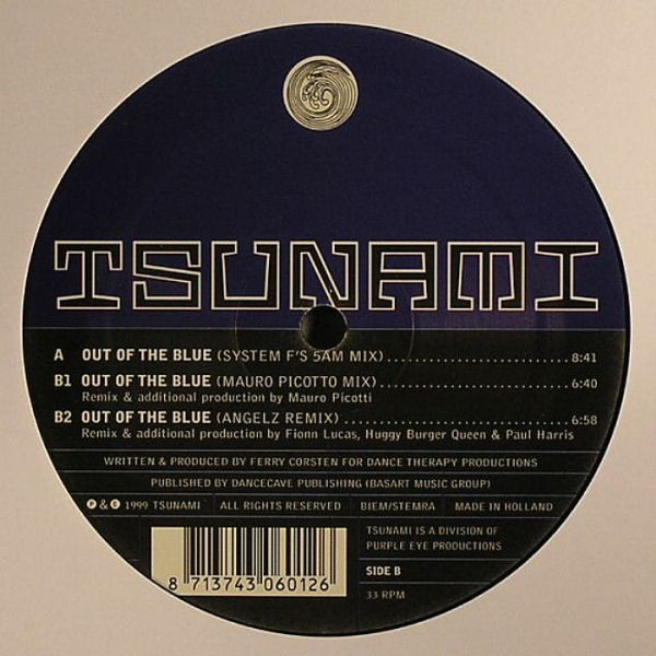 System F – Out Of The Blue (1999, Vinyl) - Discogs