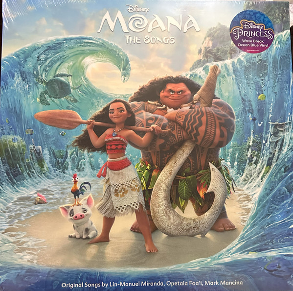 Moana The Songs (2023, Wave Break Ocean Blue, Vinyl) - Discogs