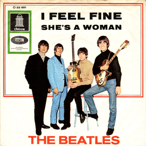 The Beatles – I Feel Fine / She's A Woman (1965, Vinyl) - Discogs