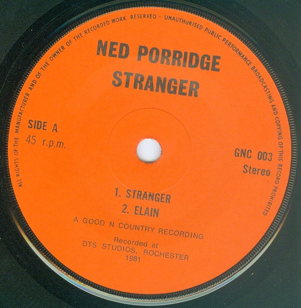 Album herunterladen Ned Porridge - Stranger