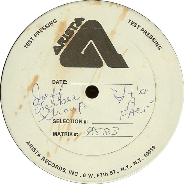 Jeff Lorber – It's A Fact (1982, Terre Haute Pressing, Vinyl 