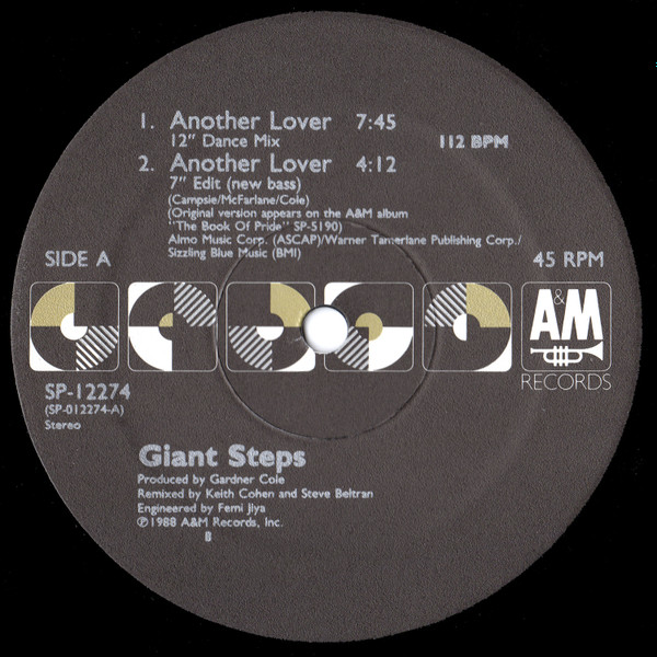 Giant Steps – Another Lover (1988, Vinyl) - Discogs