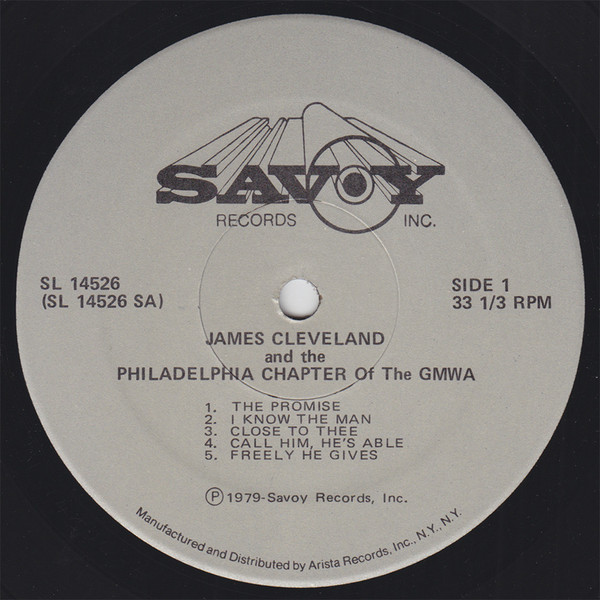 ladda ner album Rev James Cleveland, The Philadelphia Mass Choir Of The GMWA - The Promise