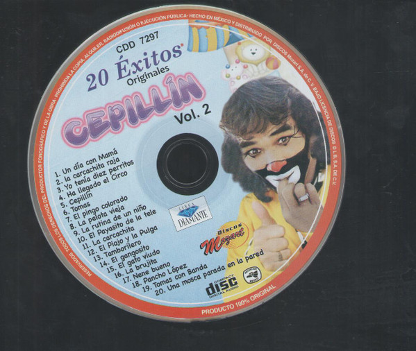 descargar álbum Cepillin - 20 Exitos Vol2