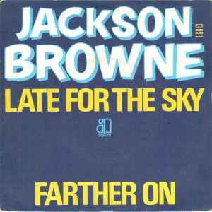 Jackson Browne - Late For The Sky album cover