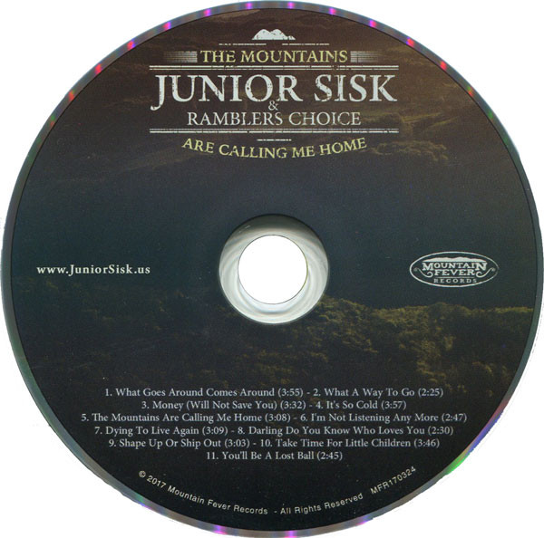 télécharger l'album Junior Sisk & Ramblers Choice - The Mountains Are Calling Me Home