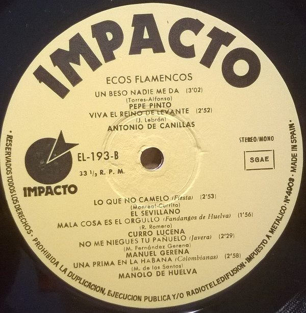 baixar álbum Download Various - Ecos Flamencos album