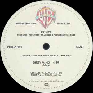 Prince – When You Were Mine (1980, Vinyl) - Discogs