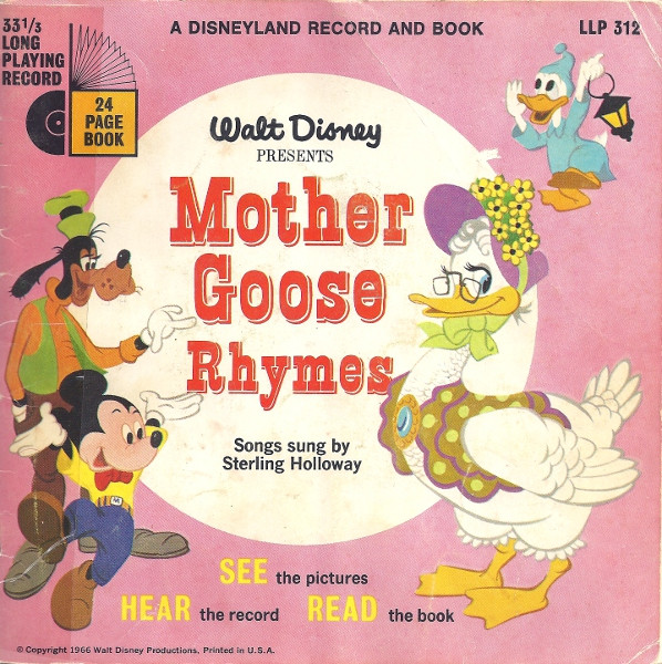 Unknown Artist – Walt Disney Presents Mother Goose Rhymes (1966, Vinyl) -  Discogs