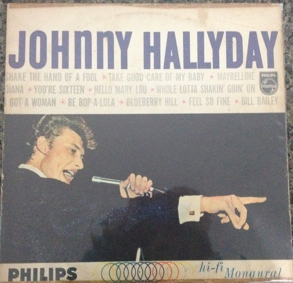 Johnny Hallyday - Shake The Hand Of A Fool - EP Pochette Allemande (Vinyle  7'')