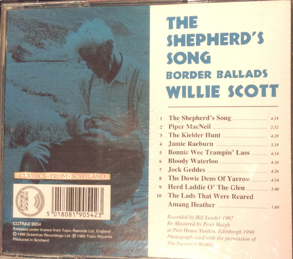 Album herunterladen Willie Scott - The Sheperds Song Border Ballads