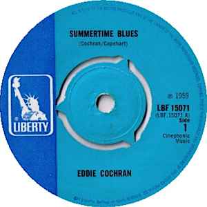 Eddie Cochran - Summertime Blues album cover