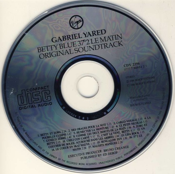 Gabriel Yared – Le Téléphone Sonne Toujours Deux Fois (1985, Vinyl