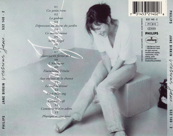 Album herunterladen Jane Birkin - Versions Jane