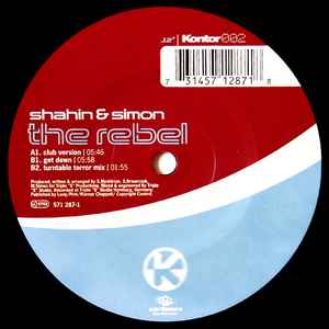 Portada de album Shahin & Simon - The Rebel