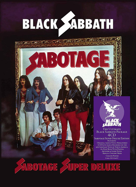 Black Sabbath – Sabotage Super Deluxe (2021, Super Deluxe Edition 