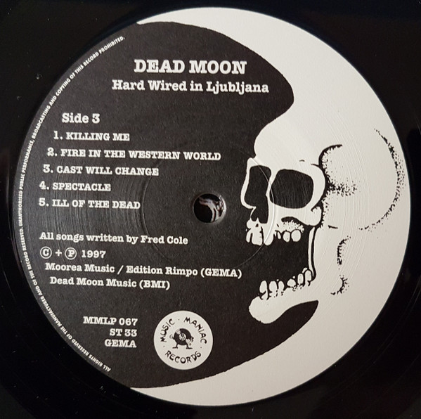 télécharger l'album Dead Moon - Hard Wired In Ljubljana