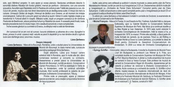 baixar álbum Liana Șerbescu pian, Michel François György Schiffer - Muzică De Cameră De George Enescu În Olanda