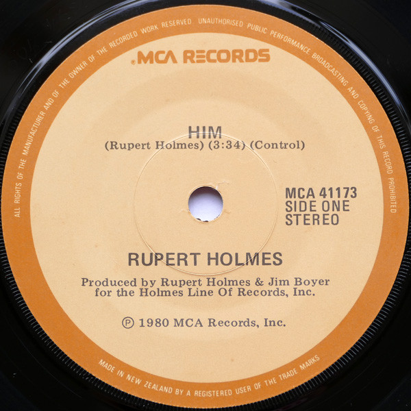 Rupert Holmes - Pursuit of Happiness LP Vinyl Record MCA-3241