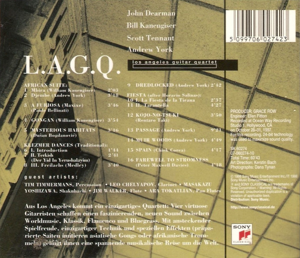 télécharger l'album Los Angeles Guitar Quartet - LAGQ