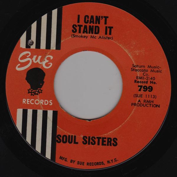 Soul Sisters – I Can't Stand It (1964, Vinyl) - Discogs