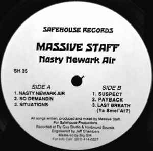 Massive Staff - Nasty Newark Air album cover