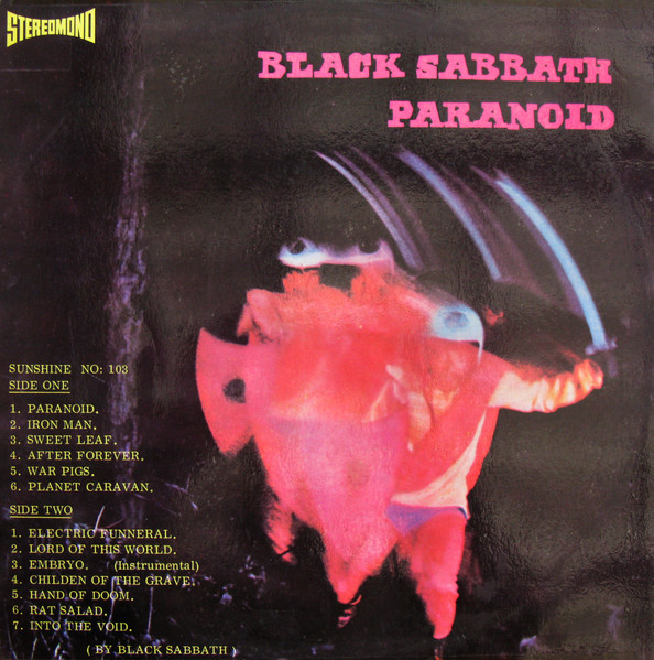Discos Eternos - Black Sabbath Paranoid Vinilo Lp Nuevo