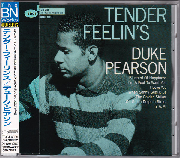 Duke Pearson - Tender Feelin's | Releases | Discogs