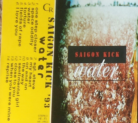 Saigon Kick = サイゴン・キック – Water = ウォーター (1993, CD 
