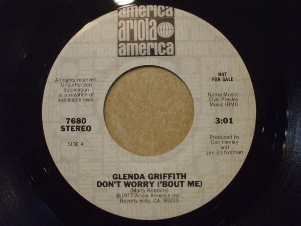 télécharger l'album Glenda Griffith - Dont Worry Bout Me