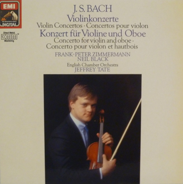 Bach, Frank Peter Zimmermann, Neil Black, English Chamber