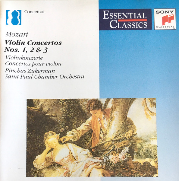 Mozart - Saint Paul Chamber Orchestra, Pinchas Zukerman – Violin 