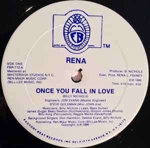 Rena Romano - Once You Fall In Love album cover