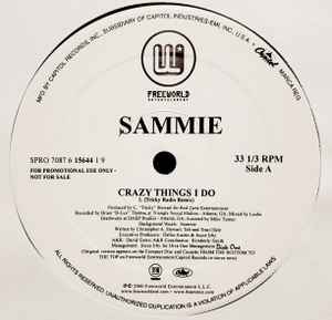Sammie - Crazy Things I Do album cover