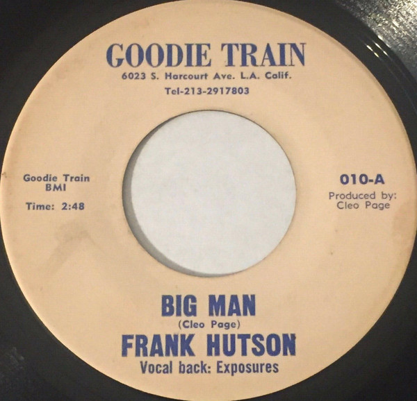 Frank Hutson – Big Man / Old Man Me (Vinyl) - Discogs