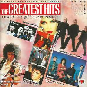 Various - The Greatest Hits '92 Vol. 2 album cover