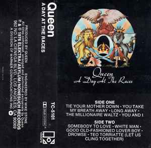 Queen – A Day At The Races (1976, Cassette) - Discogs