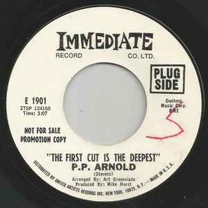 P.P. Arnold - The First Cut Is The Deepest album cover
