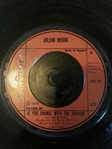 Julian Brook - If You Change With The Seasons album cover