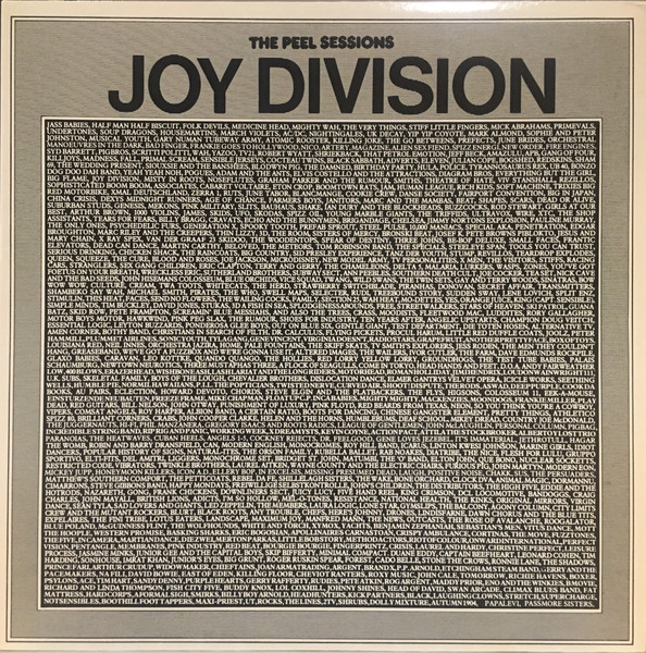 Joy Division – The Peel Sessions (1986, Textured Sleeve, Vinyl 