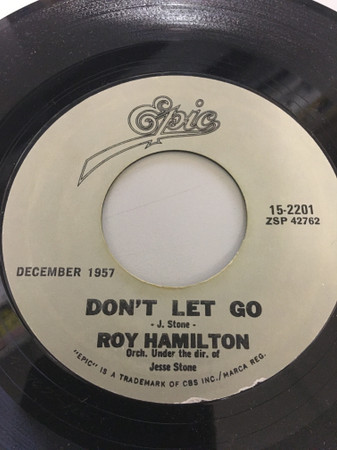 Roy Hamilton – Don't Let Go / You'll Never Walk Alone (Vinyl