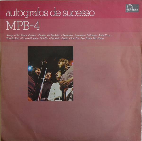 MPB4 – Autógrafos De Sucesso (1974, Vinyl) - Discogs
