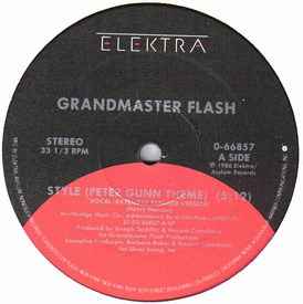 Grandmaster Flash - Style (Peter Gunn Theme) album cover
