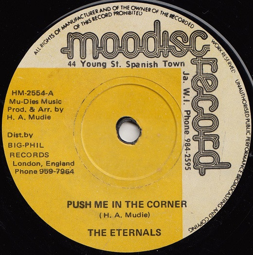 descargar álbum The Eternals Mudies All Stars - Push Me In The Corner Part Two